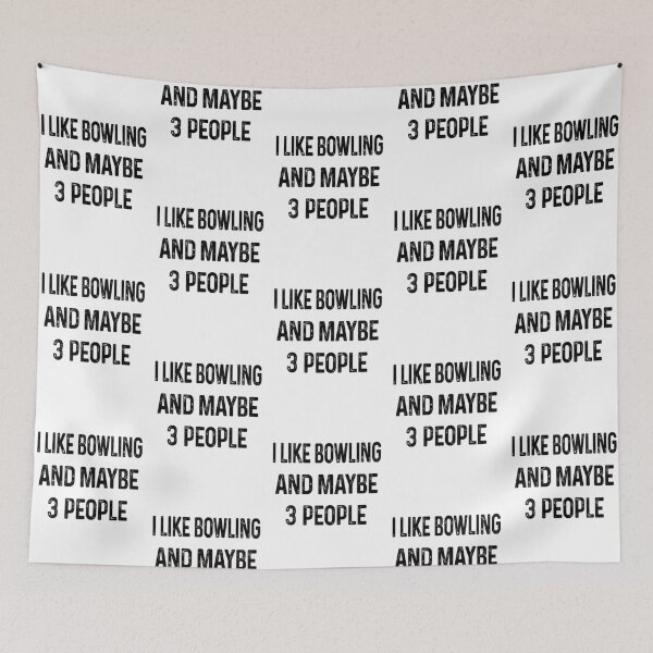 Item preview, I like Bowling and maybe 3 people designed and sold by luytkaka.