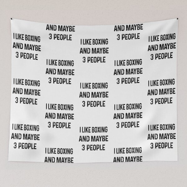Item preview, I like Boxing and maybe 3 people designed and sold by luytkaka.