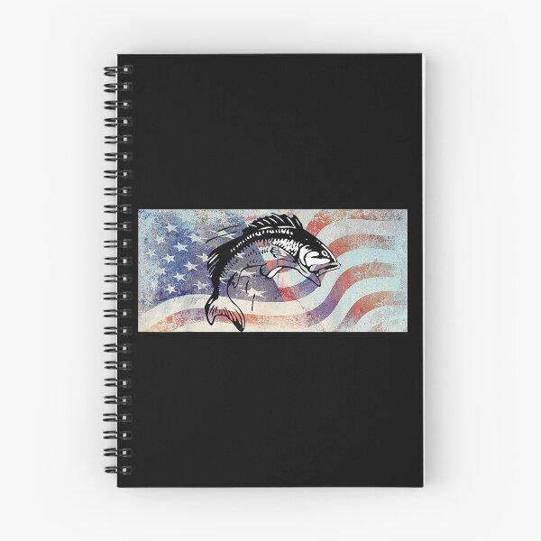 Item preview, American Flag Fish Cool Graphic Hob Gift Fishing designed and sold by jennifera11.