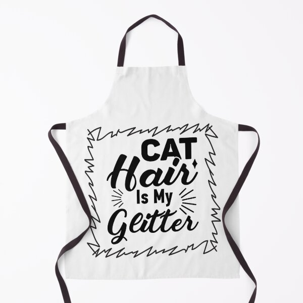 Item preview, Quote "Cat hair is my glitter" - Funny cats quotes designed and sold by AdvanceDesign.