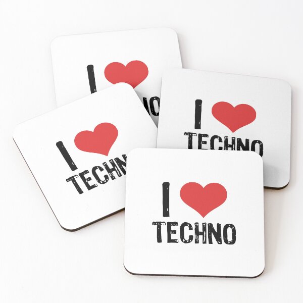 Item preview, I Love Techno designed and sold by The "I Love Everything" Shop.
