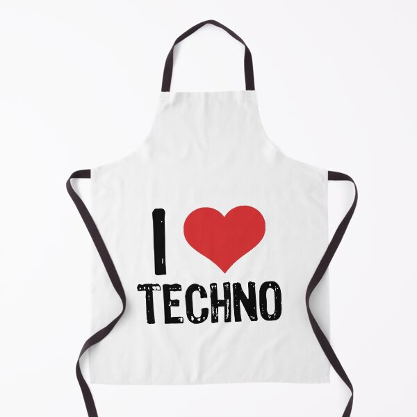 Item preview, I Love Techno designed and sold by The "I Love Everything" Shop.
