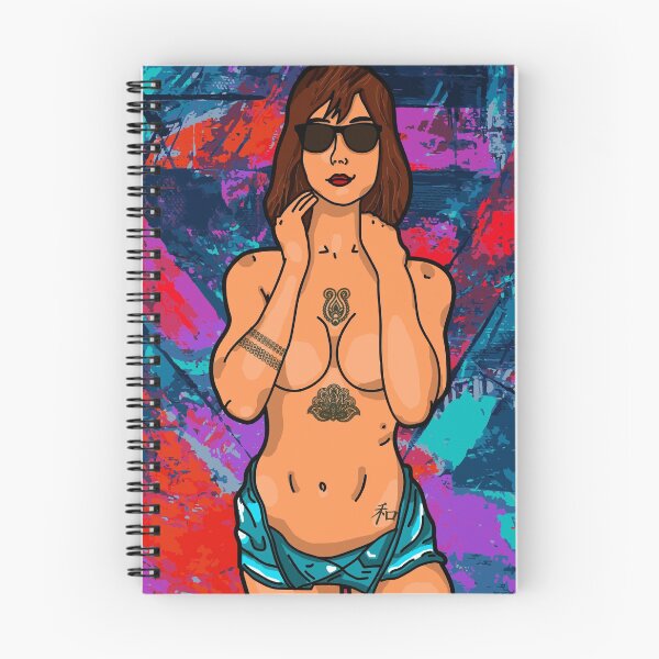 Item preview, Cartoon Tattoed Girl designed and sold by Funkey.