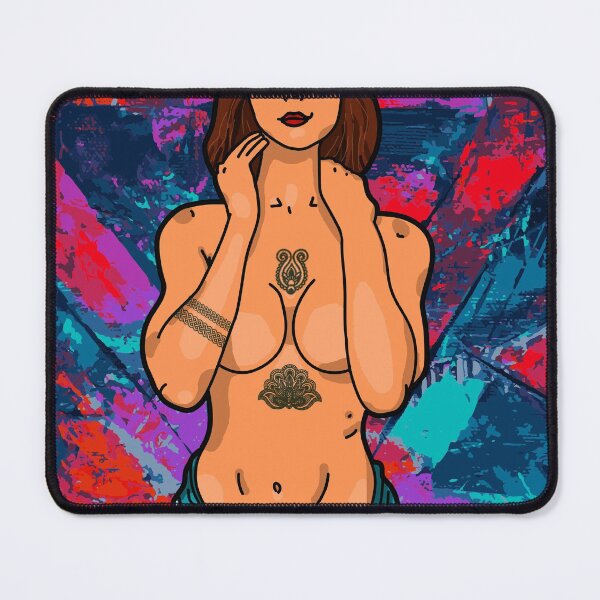 Item preview, Cartoon Tattoed Girl designed and sold by Funkey.