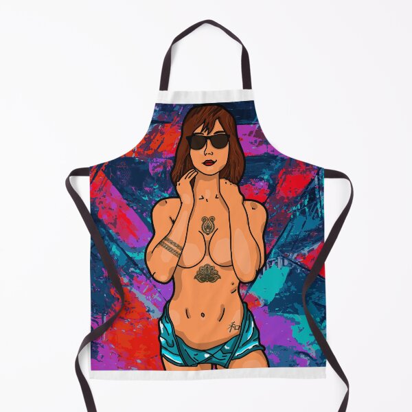 Item preview, Cartoon Tattoed Girl designed and sold by Funkey.