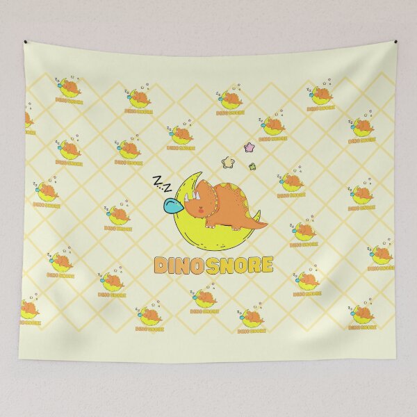 Item preview, Dino-snore on the moon designed and sold by PuTaTeeShop.