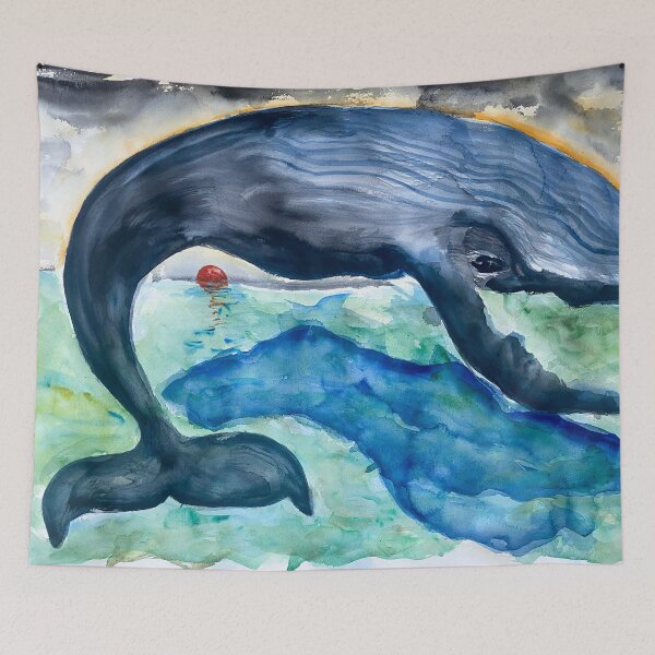 Item preview, Whale and Sunrise designed and sold by Stephanie Fuller.