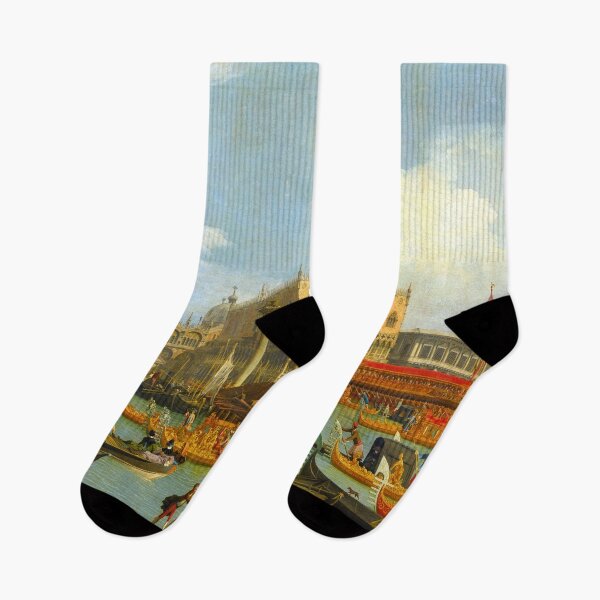 Item preview, Canaletto - Bucentaur return to the pier by the Palazzo Ducale designed and sold by D1mon.