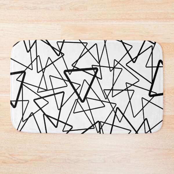 Item preview, Abstract geometric pattern - black and white. designed and sold by K.S ART.