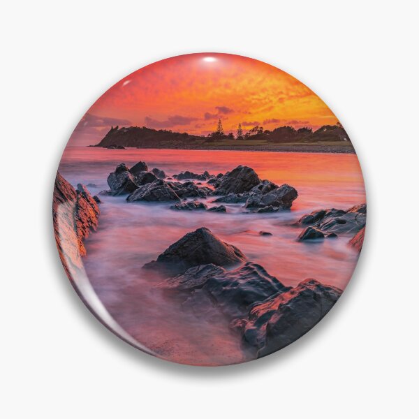 Item preview, Sunrise at Pebbly Beach in Forster NSW, Australia designed and sold by KeithMcInnes.