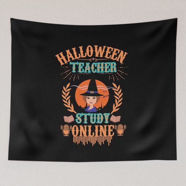 Item preview, Halloween Teacher Study Online designed and sold by changemylife.