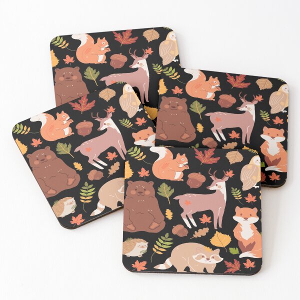 Item preview, Forest Animals in Autumn designed and sold by Branka.