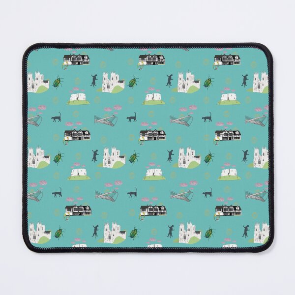 Item preview, York, a pattern featuring architecture and little details of the city designed and sold by Naty Design Prague.