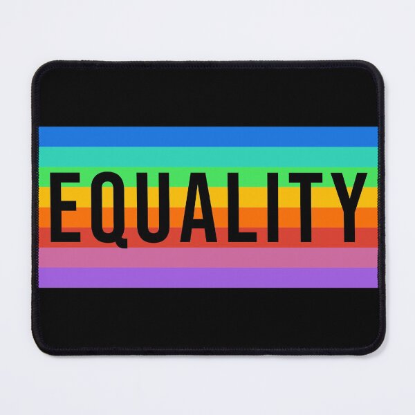 Item preview, Equality LGBT Love Peace Flag Rainbow Protest Gift designed and sold by CreatDifference.