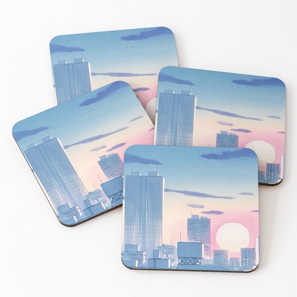Item preview, Anime Inspired City Scenery designed and sold by Freshfroot.