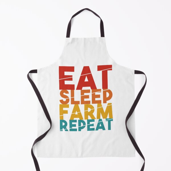 Item preview, Eat Sleep Farm Repeat designed and sold by Vondella.