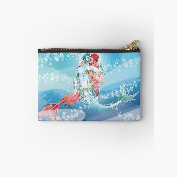 Item preview, Kissing mermen designed and sold by gaycomic.