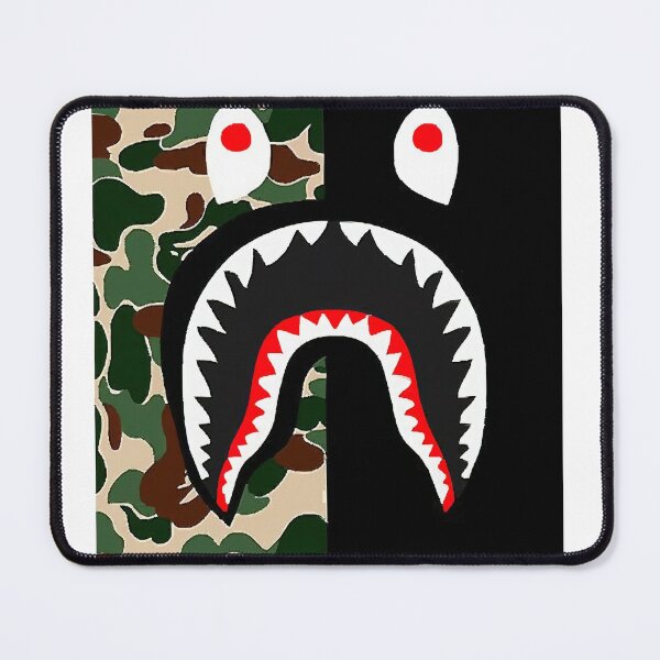 BLack Bape Camo Shark Backpack  Backpack for Sale by teaseglide