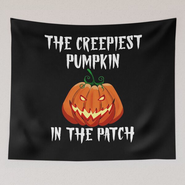 Item preview, The Creepiest Pumpkin In The Patch Halloween designed and sold by MyFreakyWorld.