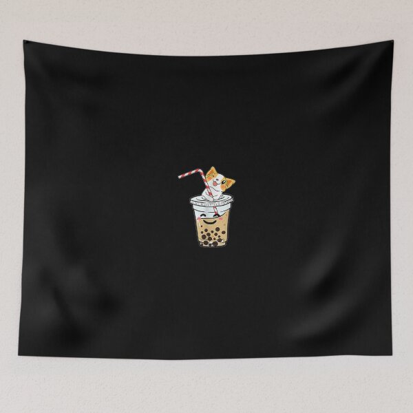 Item preview, Corgi Loves Bubble Tea designed and sold by lindaxse.