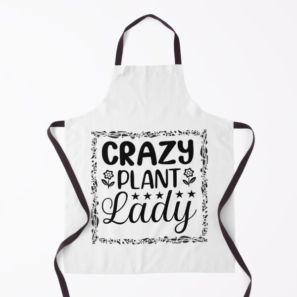 Item preview, Quote "Crazy plant lady" - Funny plants quotes designed and sold by AdvanceDesign.