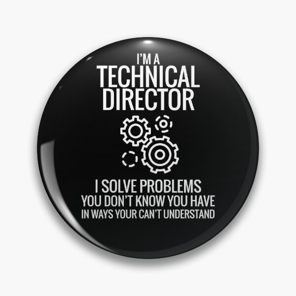 Item preview, I Am A Technical Director designed and sold by officialfanclub.