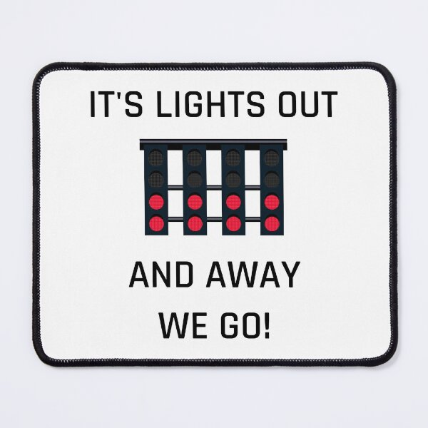 Item preview, Motor Race Start Lights Racestart Slogan Racing designed and sold by CreatDifference.