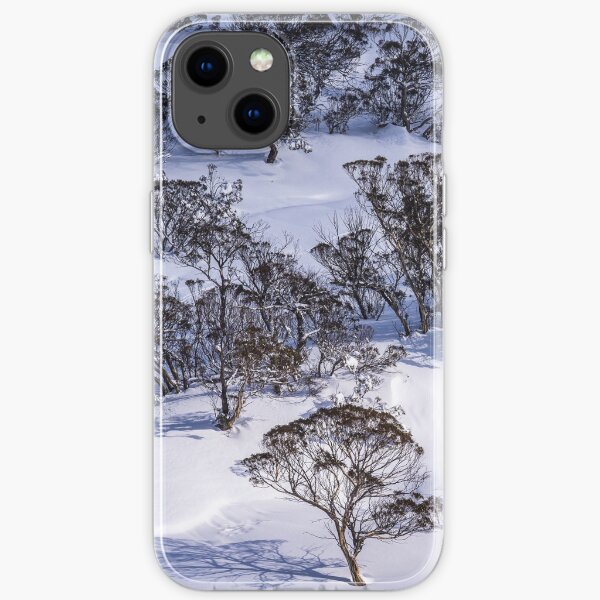 Snow Gums at Perisher Valley in NSW Australia iPhone Soft Case