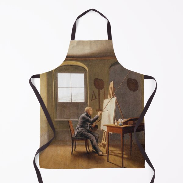 Aperçu de l'œuvre The Artist In His Studio 1811 - Caspar David Friedrich créée et vendue par Vintage Designs +.