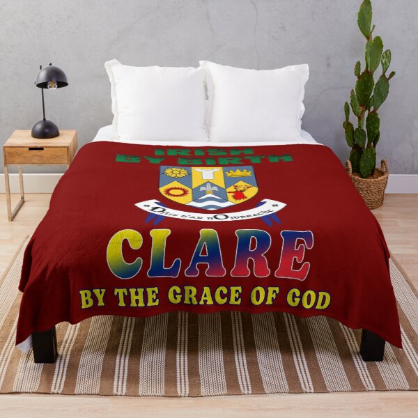 Item preview, CLARE BY THE GRACE OF GOD designed and sold by CathalDevlin.