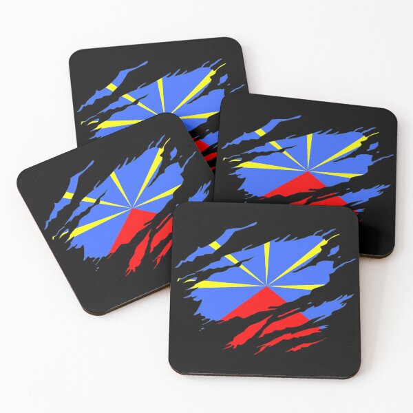 Item preview, Reunion flag torn style designed and sold by West indian touch.