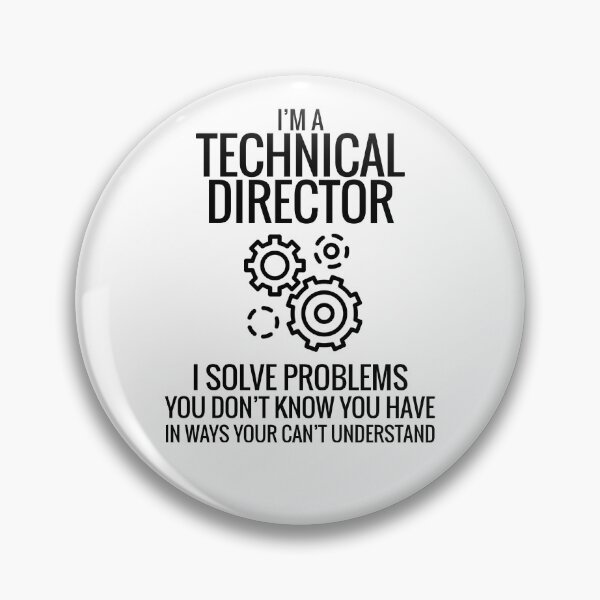 Item preview, I Am A Technical Director designed and sold by officialfanclub.