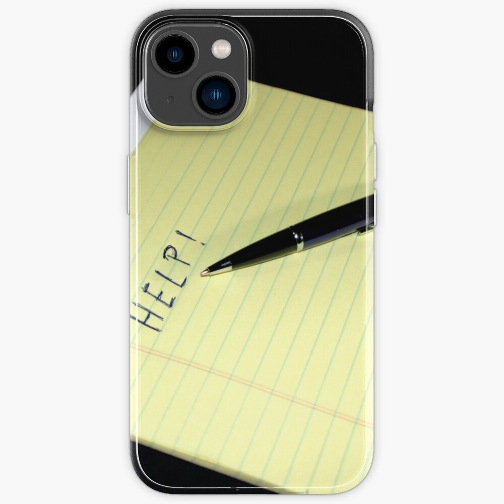 iphone case with notepad