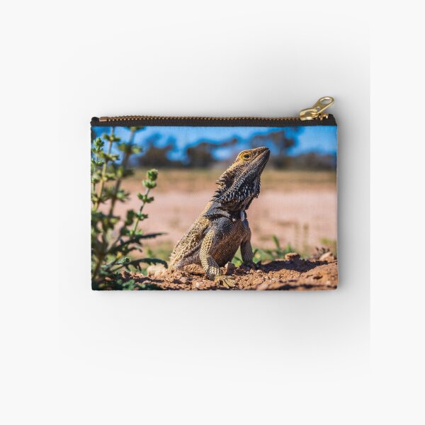 Item preview, Frill Necked Lizard at Mungo National Park NSW Australia designed and sold by KeithMcInnes.