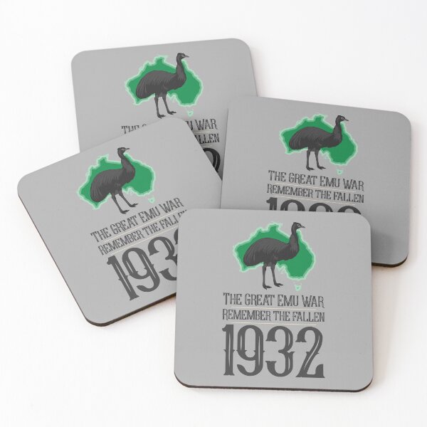 Item preview, The Great Emu War - remember the fallen designed and sold by BRU Design.