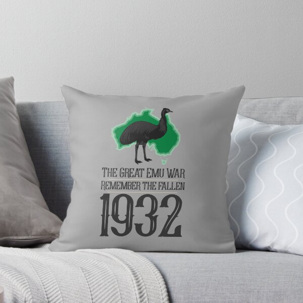 Item preview, The Great Emu War - remember the fallen designed and sold by BRU Design.