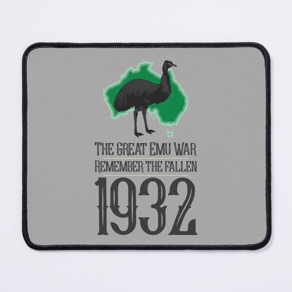 Item preview, The Great Emu War - remember the fallen designed and sold by BRU Design.