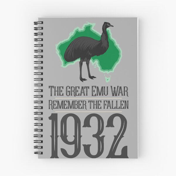 Item preview, The Great Emu War - remember the fallen designed and sold by BRU Design.