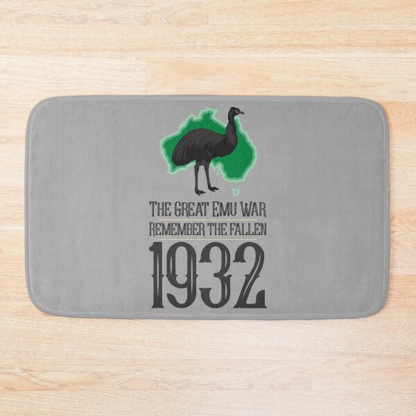 Item preview, The Great Emu War - remember the fallen designed and sold by BRU Design.