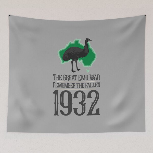 Item preview, The Great Emu War - remember the fallen designed and sold by BRU Design.