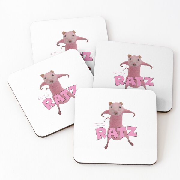 Item preview, RATZ FUNNY RATT PINK RATZ designed and sold by FrosTshirt.