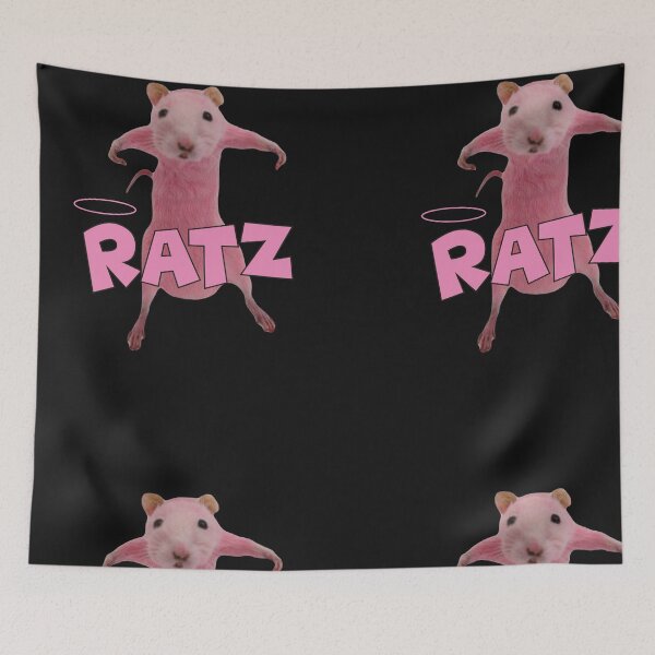 Item preview, RATZ FUNNY RATT PINK RATZ designed and sold by FrosTshirt.