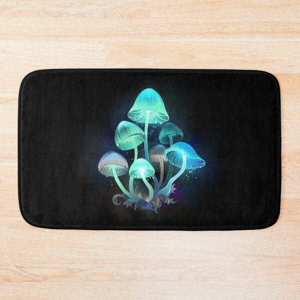 Item preview, Glowing Blue Toadstools designed and sold by Blackmoon9.