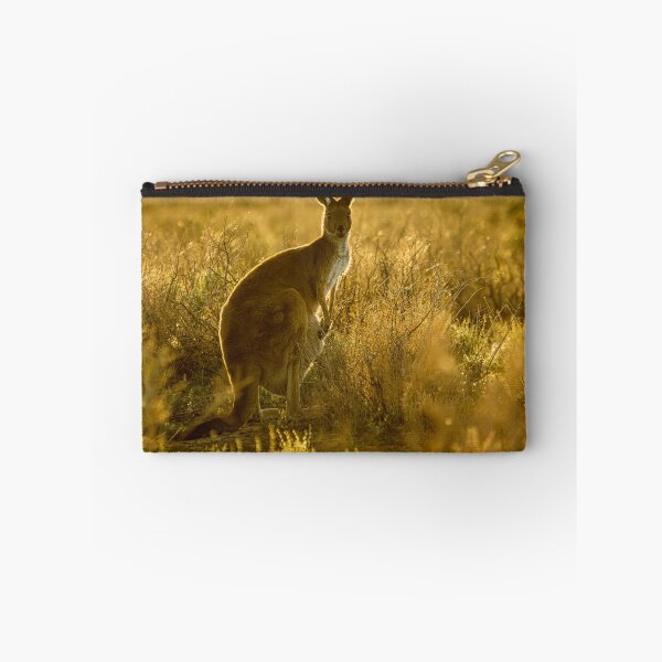 Item preview, Kangaroo at sunrise at Mungo National Park in NSW, Australia designed and sold by KeithMcInnes.