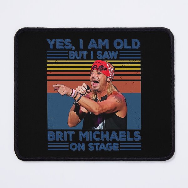 Item preview, Retro Retro Yes I'M Old But I Saw Bret Michaels On Stage Cool Gift designed and sold by ReannaReilly.