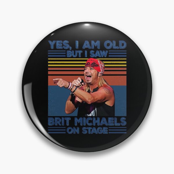 Item preview, Retro Retro Yes I'M Old But I Saw Bret Michaels On Stage Cool Gift designed and sold by ReannaReilly.