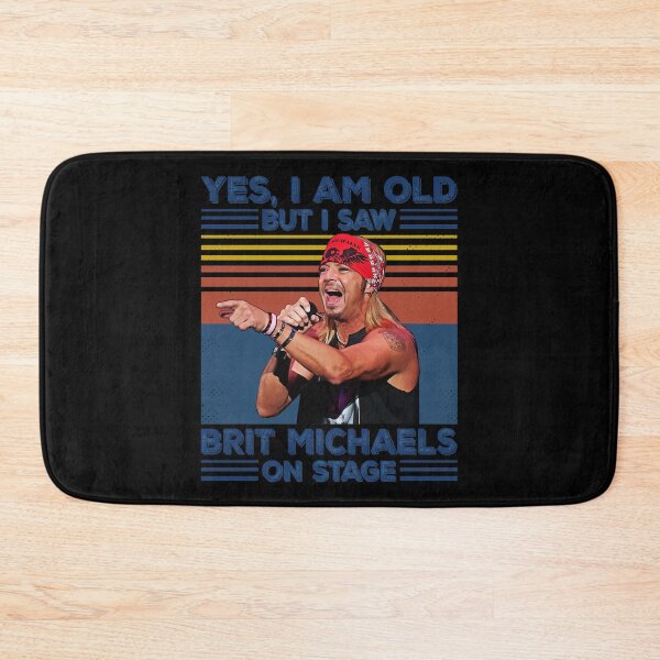Item preview, Retro Retro Yes I'M Old But I Saw Bret Michaels On Stage Cool Gift designed and sold by ReannaReilly.