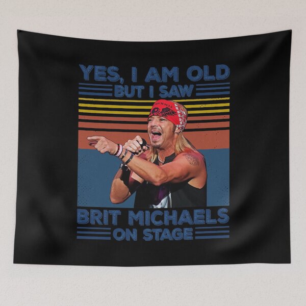 Item preview, Retro Retro Yes I'M Old But I Saw Bret Michaels On Stage Cool Gift designed and sold by ReannaReilly.