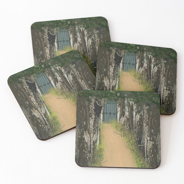 Item preview, Door in the woods designed and sold by Emyku.