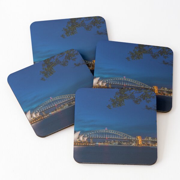 Item preview, Dusk over Sydney Harbour, NSW Australia designed and sold by KeithMcInnes.